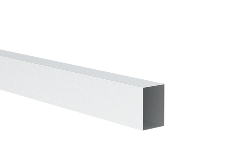 Aluminiowy wypełniacz ogrodzenia 40x60x1 - 6000mm naturalny