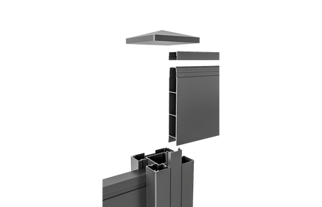 Aluminiowe wypełnienie ogrodzenia 20x120x1800mm