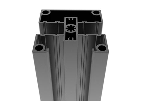 Aluminiowy słupek ogrodzeniowy 80x80-2500mm R7016