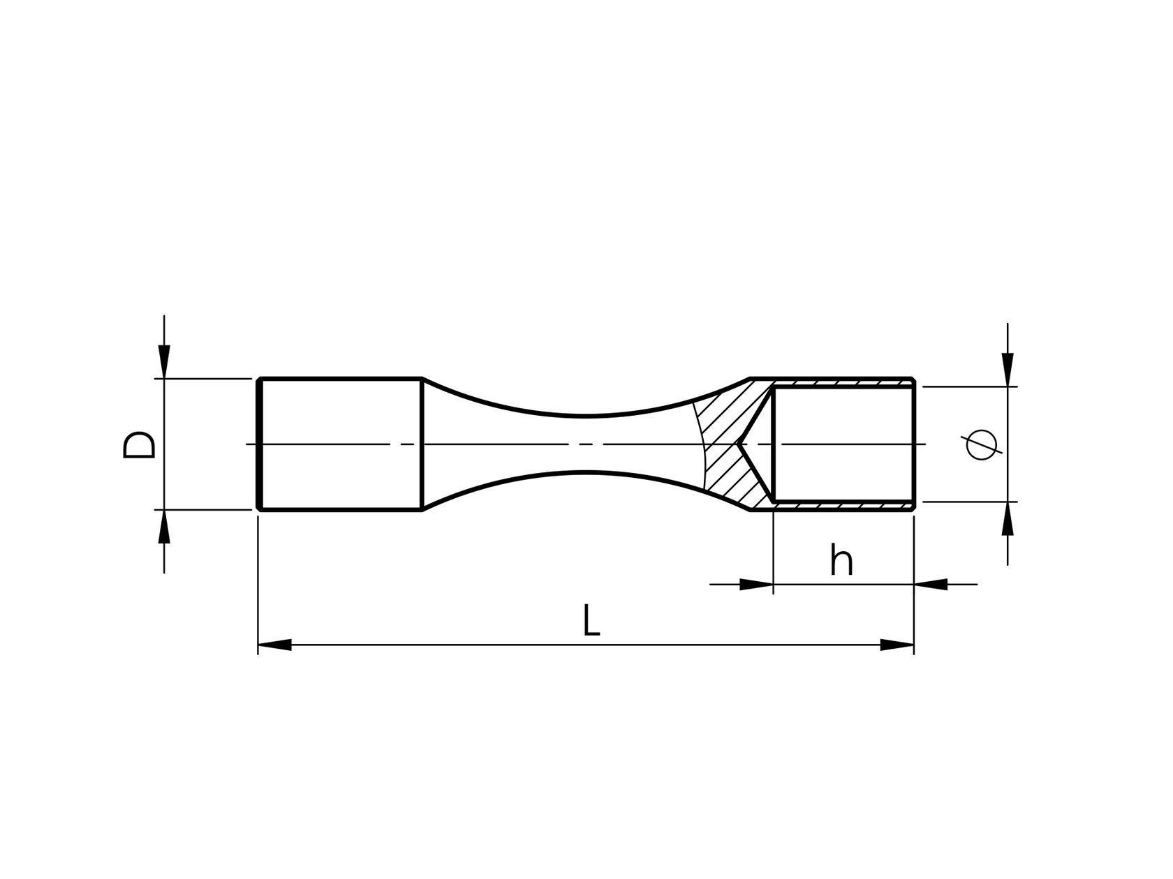 Łącznik rury pręta