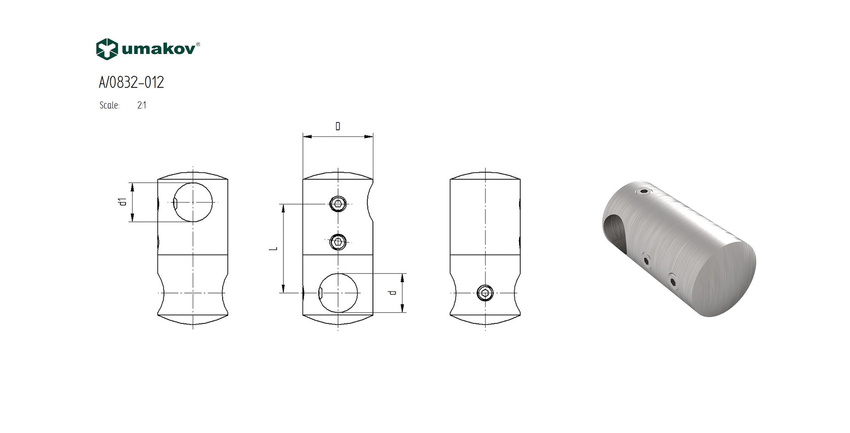 Łącznik pręta przegubowy