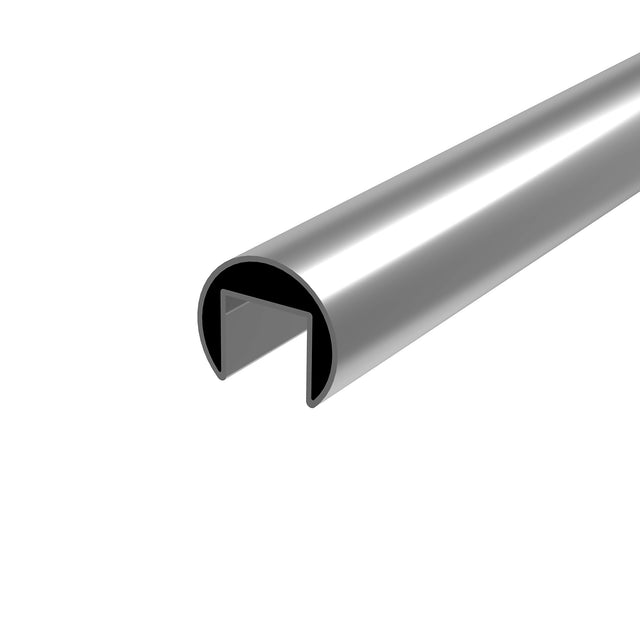 Poręcz nierdzewna nakładana na szkło