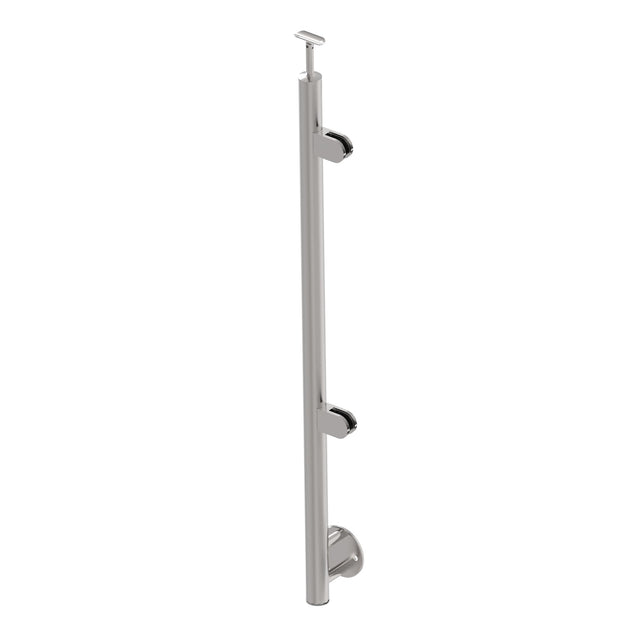 Stĺpik, BK-rovina AISI316, D42,4/2xmodel22/H1100mm