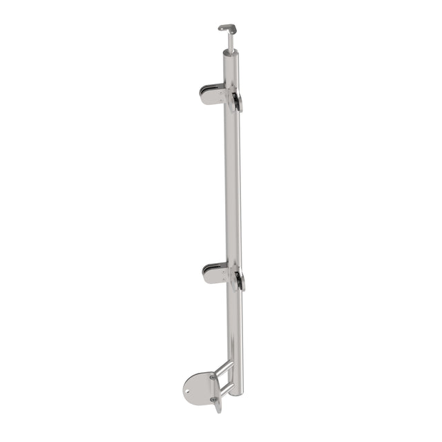Stĺpik, BK-rovné AISI316, D42,4/4xmodel22/H1100mm
