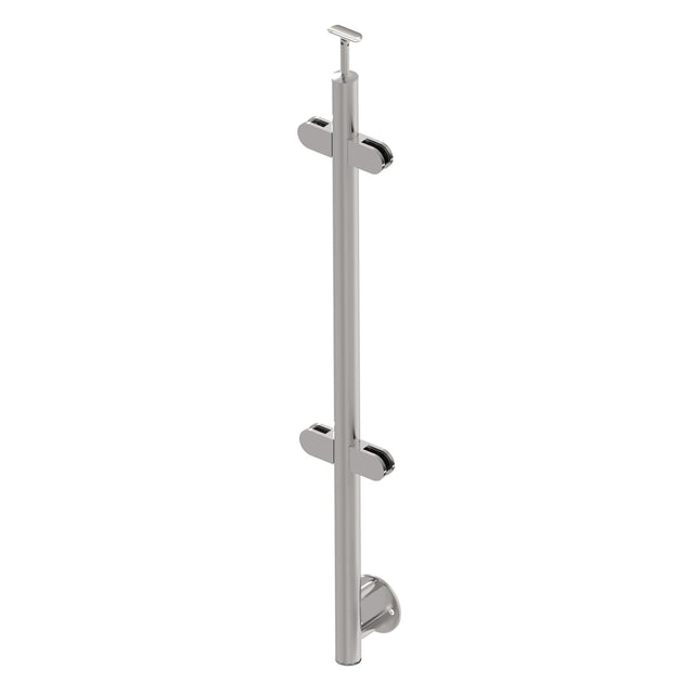 Stainless steel pole - BK, straight AISI316, D42,4