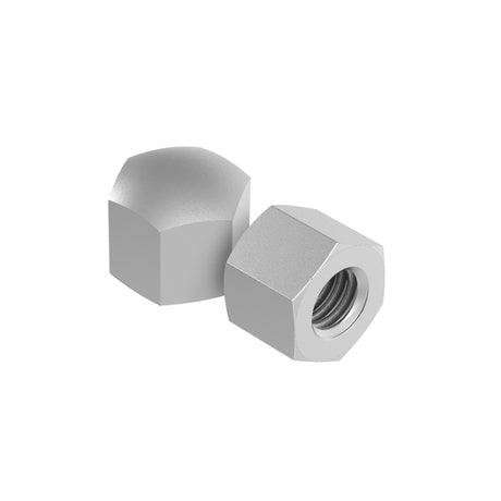 Cap nut, stainless steel