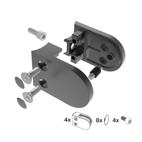 Uchwyt do szkła - set