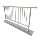 Balustrada nierdzewna pionowa VR AISI304, D42,4/d1