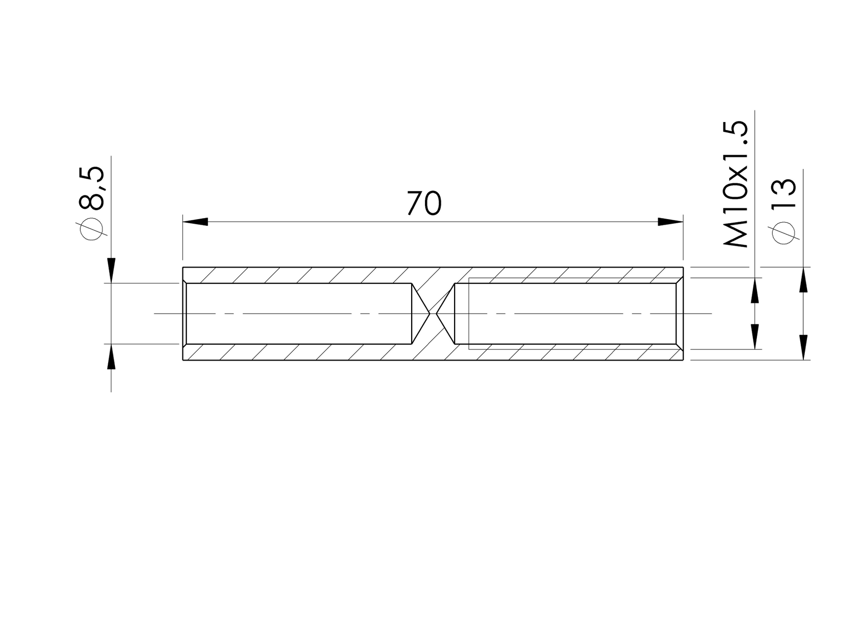 Uchwyt linki  walcowy