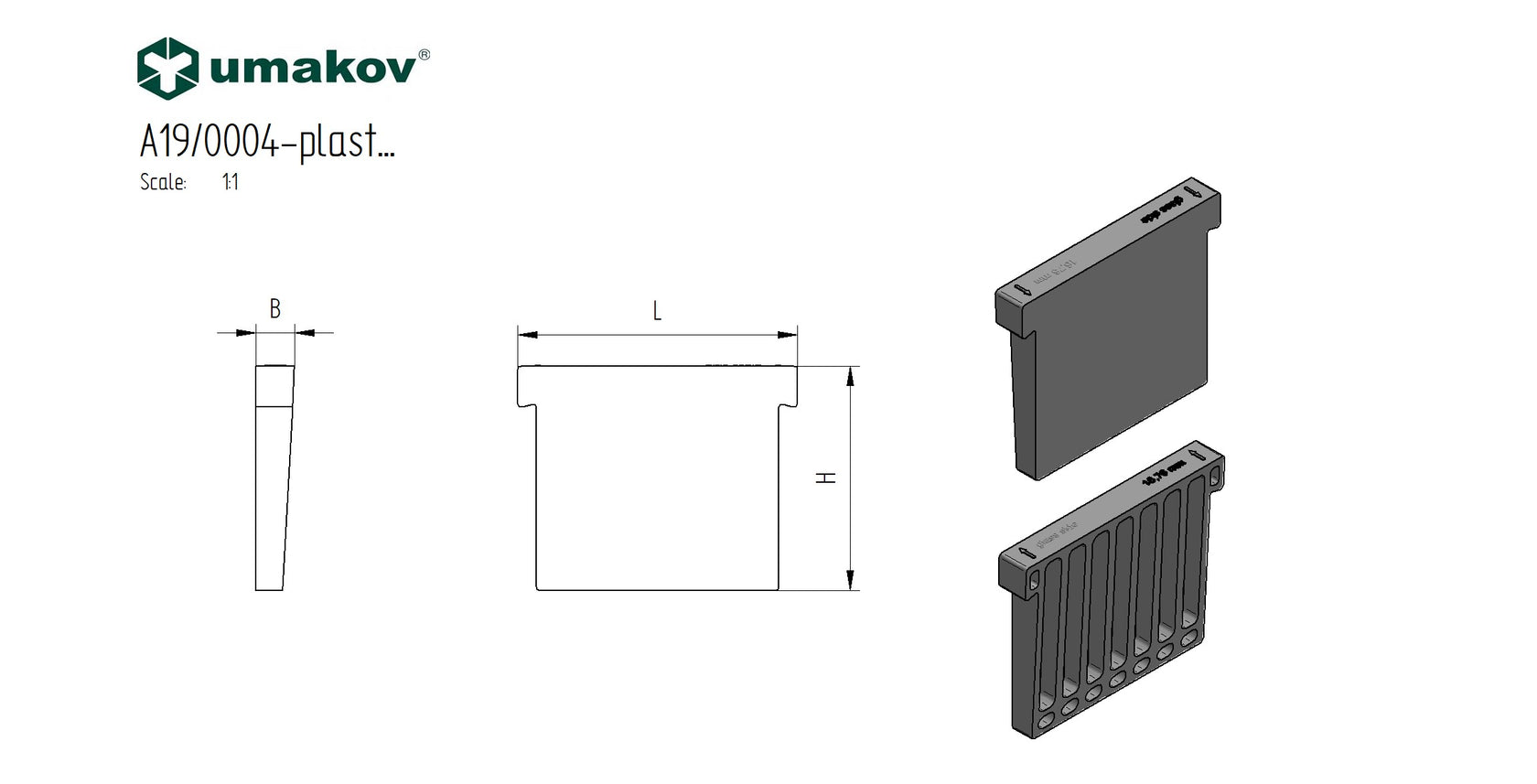 PVC Mocowanie do szkła