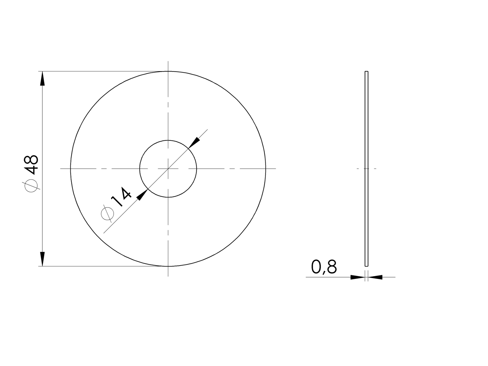 Podkładka PVC do uchwytu na szybę