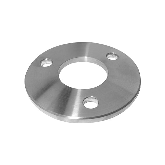 Krążek montażowy AISI304, D100/42,4mm, 3xd11, t4 r