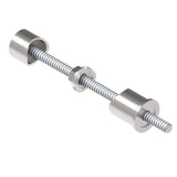 Nierdzewne mocowanie boczne słupka