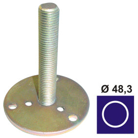 Kotwienie słupka drewnianego