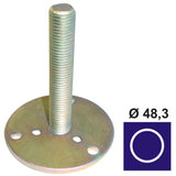 Kotwienie słupka drewnianego