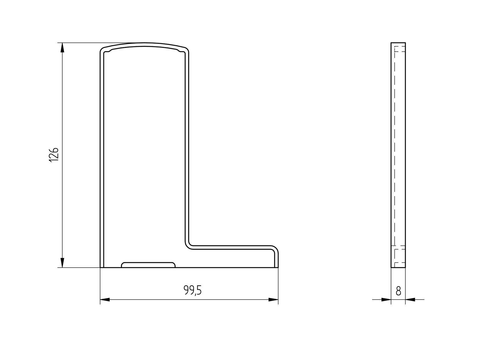 Zaślepki do Profili AL/0006-S-E
