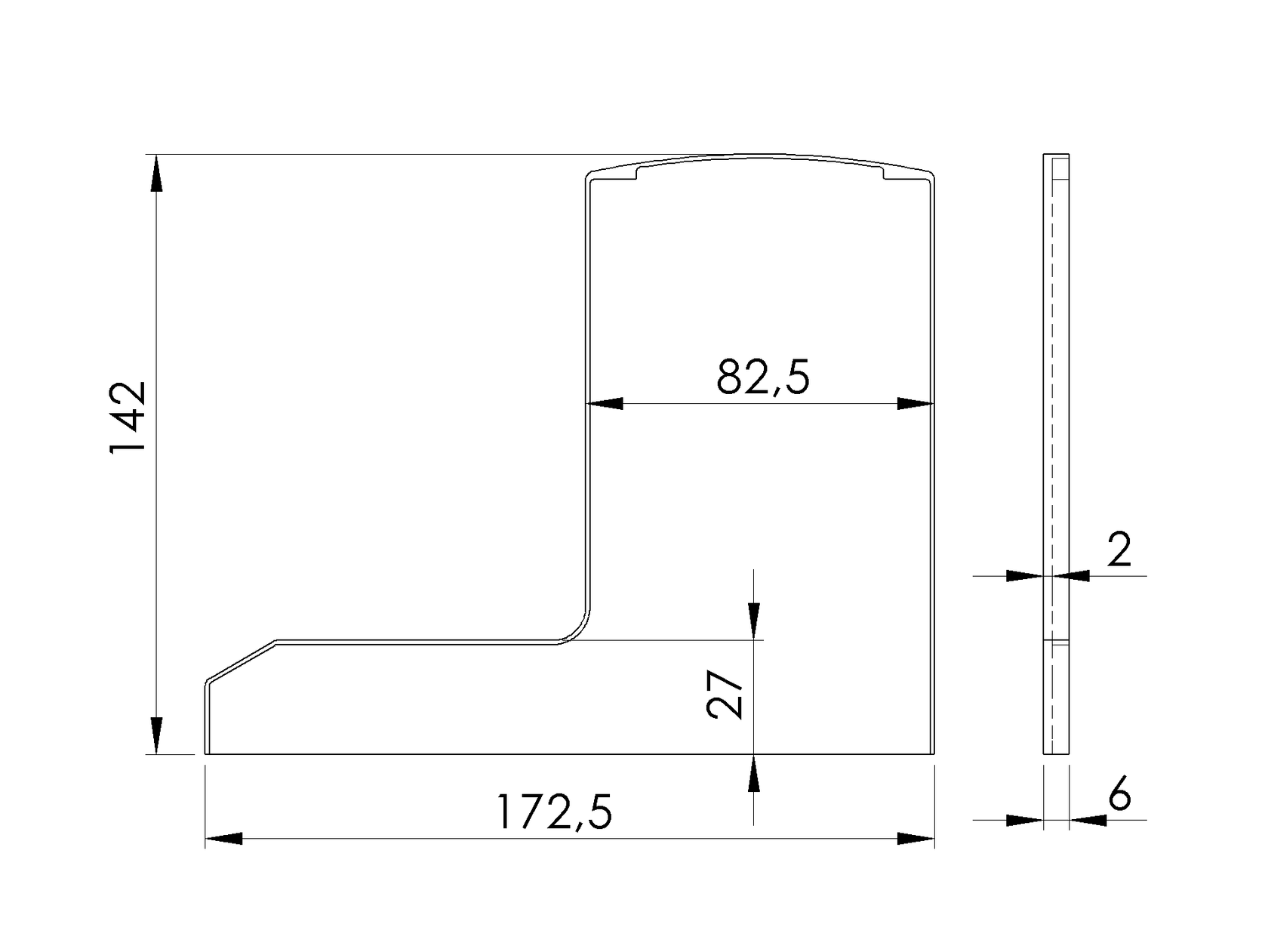Zaślepki do Profili AL/0018-S-E