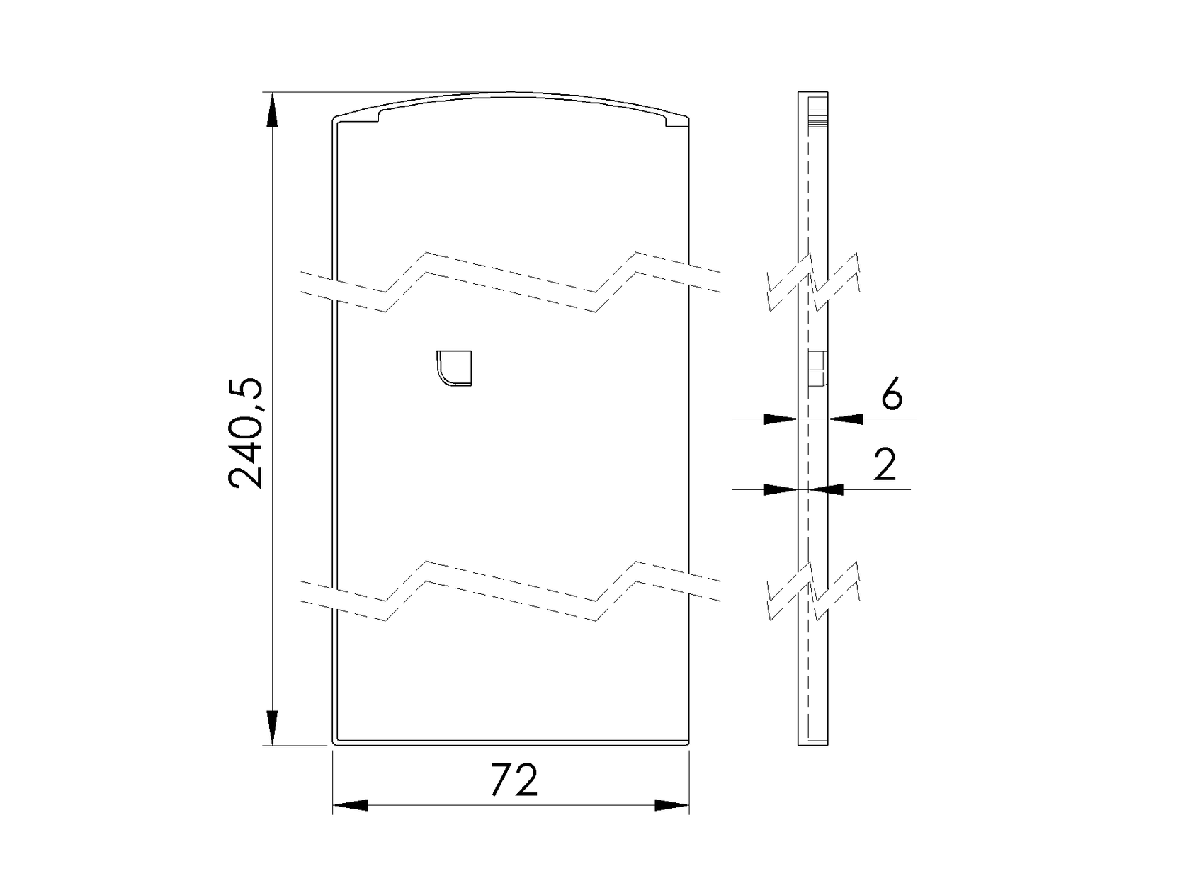 Zaślepki do Profili AL/0011-ProXL-N-E