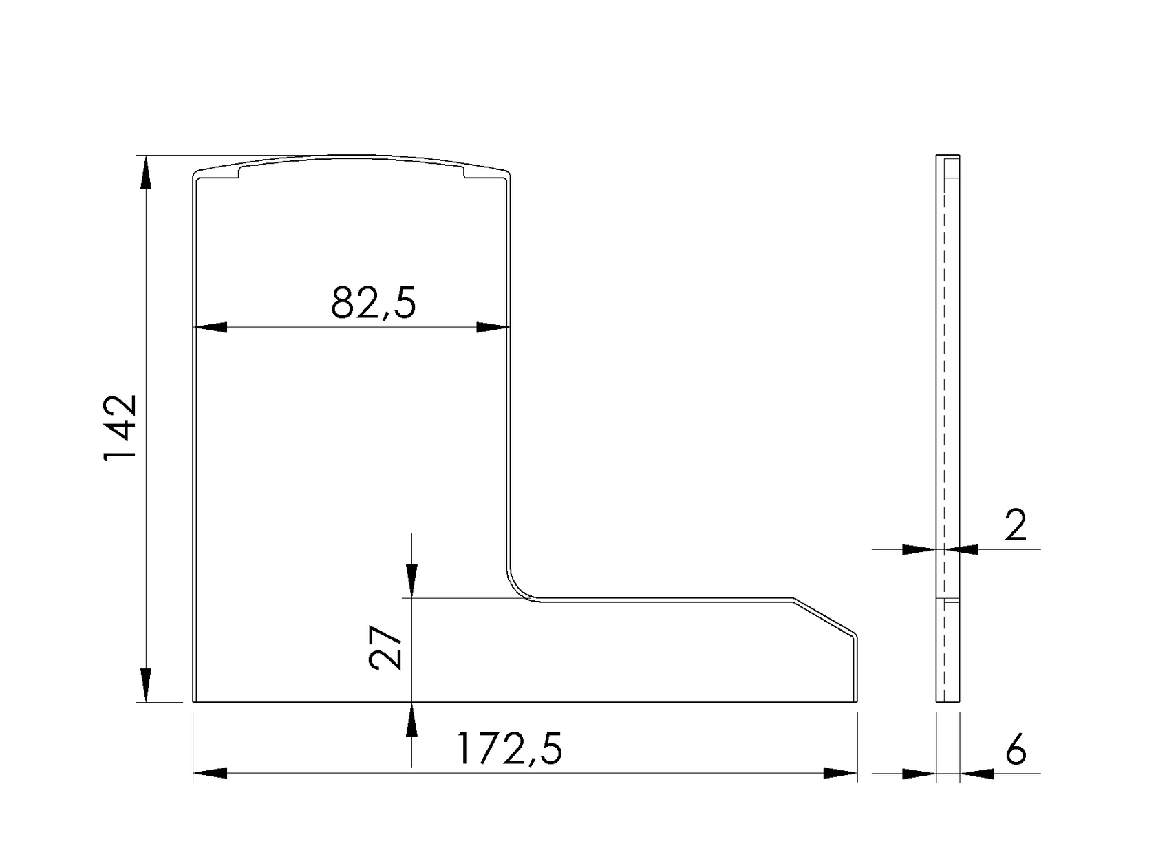 Zaślepki do Profili AL/0018-S-E