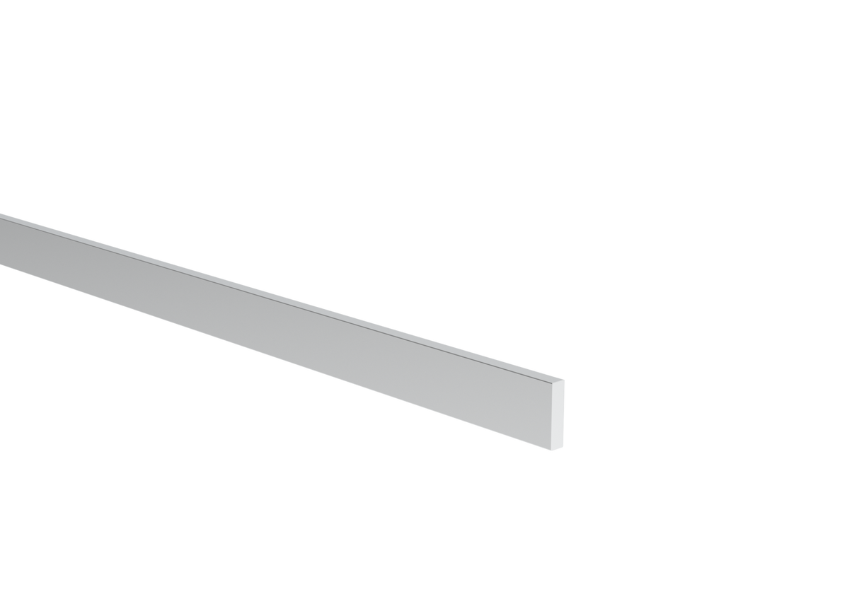 Płaski pręt aluminiowy