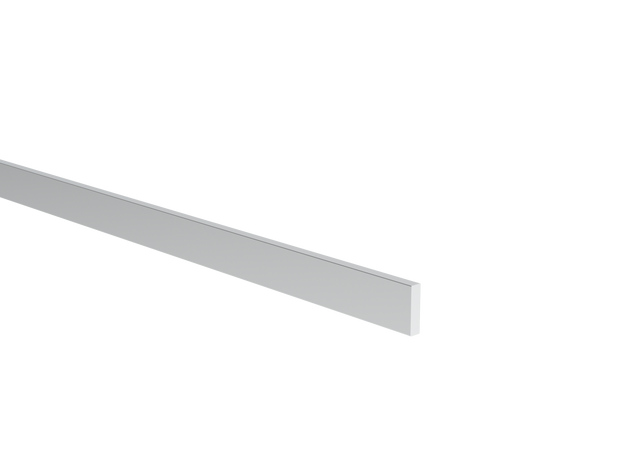 Płaski pręt aluminiowy