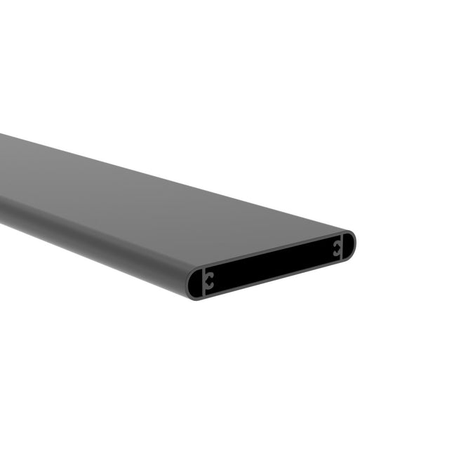 Aluminiowa listwa ogrodzeniowa owalna 14x95-6000mm