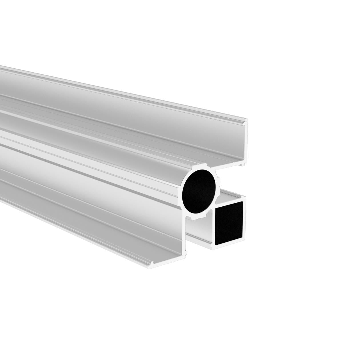 Aluminiowy słupek ogrodzeniowy 60x60 narożny - 6000mm