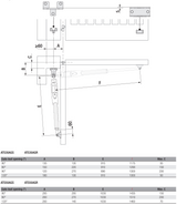 Came napęd do bramy jednoskrzydłowej, komplet z fotokomórkami