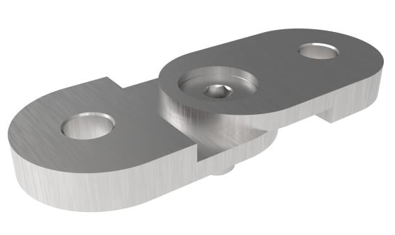 Stal nierdz-Uchwyt poręczy  płaski