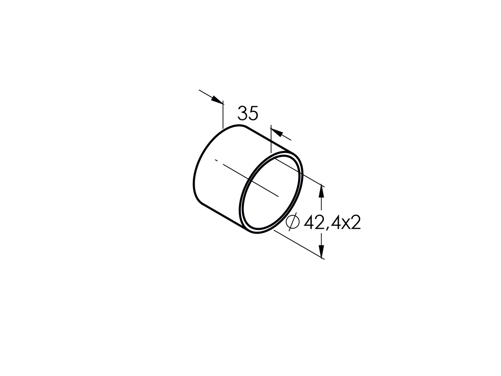 Dištanc - vertikalna vypln