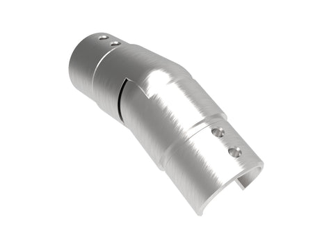 Uchwyt szkla-złączka rury-kolano AISI316 25-55°dow