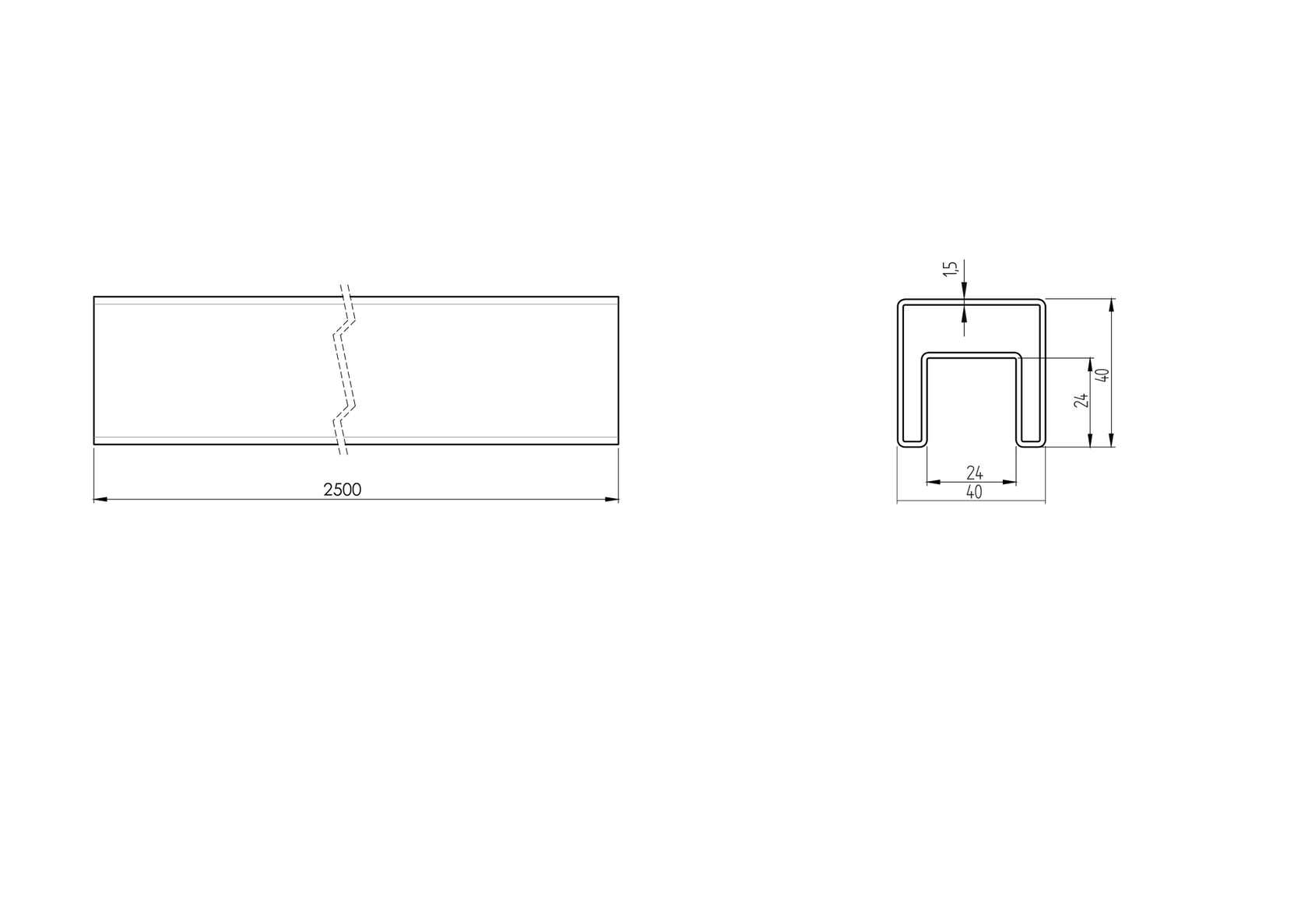 Pochwyt nakładany na szkło