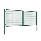 Brána 2kr. 2D BOX ZnPVC 4000x1500mm RAL6005 zelená