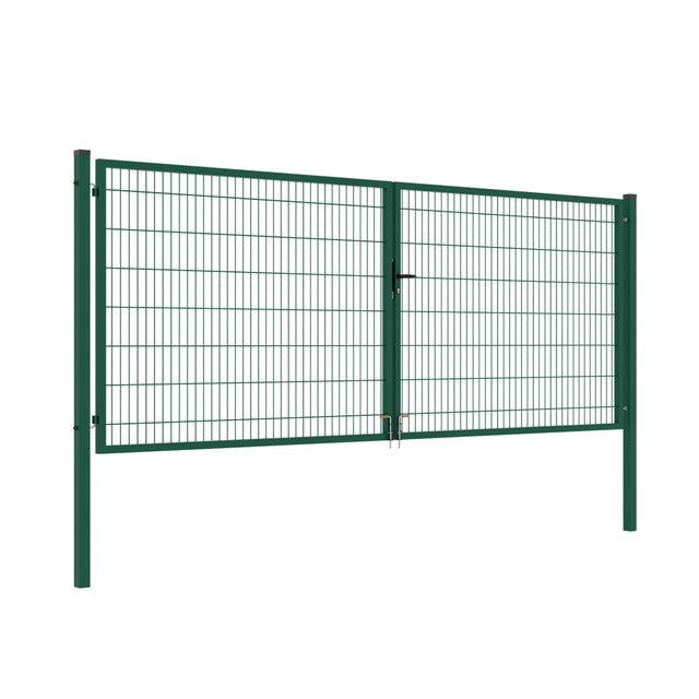 Brána 2kr. 2D BOX ZnPVC 4000x1500mm RAL6005 zelená