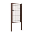 Bránka 1kr. 2D BOX ZnPVC 1000x1500mm RAL 8017 hnedá
