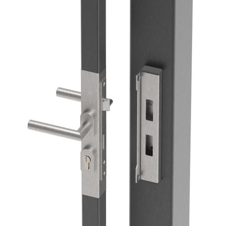 Zestaw zamka 40x40 AISI 304