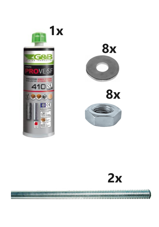 Zestaw montażowy do CARPORT