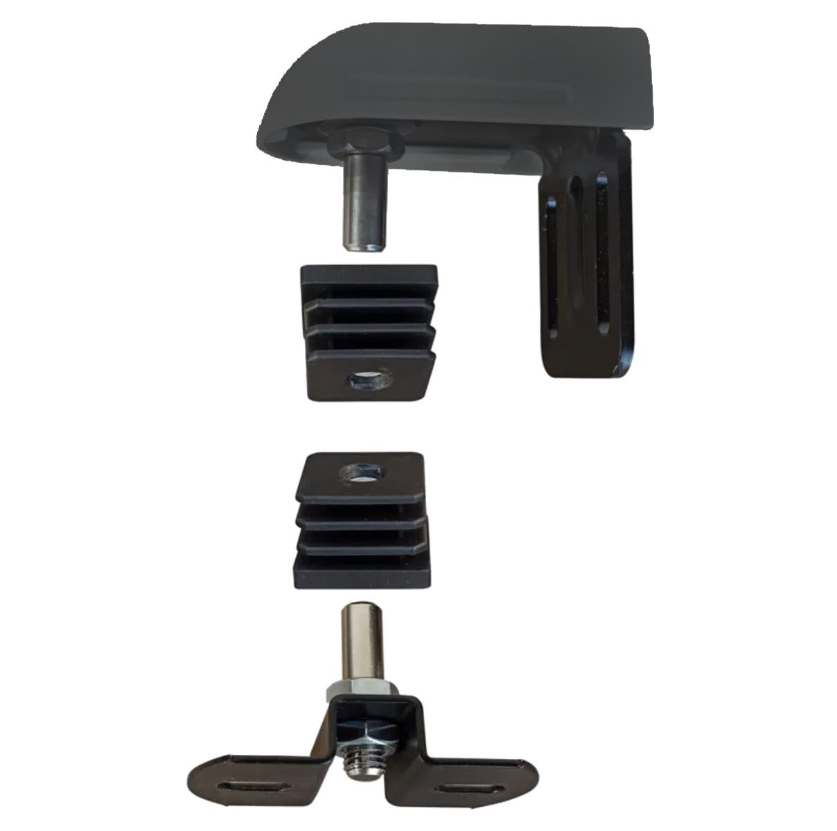 Zawias regulowany z płytką montażową