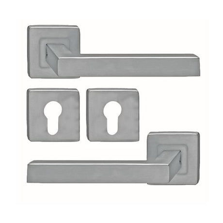 Klamka z szyldem AISI 304, K320