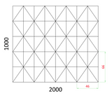 Blacha 3D design - Zn