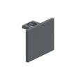 Aluminiowa zaślepka adaptera MODEL 20PRO, Antracyt RAL 7016