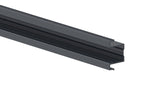 Aluminum fence post, from 40 to 20 mm panel, 40 x 26 – 1,85 m – Anthracite RAL 7016