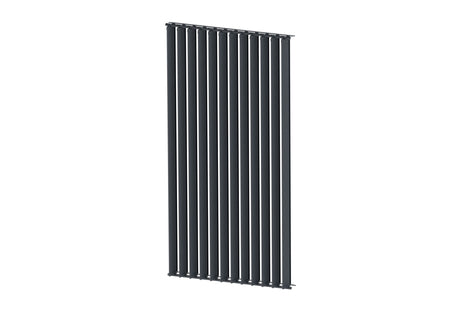 Set Anthracite aluminium vertical tilting system 1.09 m with AL 2.4 m Anthracite infill 20x95