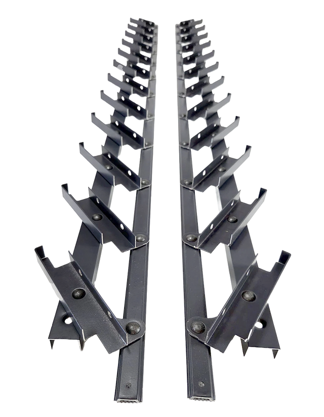 Ruchomy system aluminiowy – pionowy, żaluzjowy – para (lewy + prawy)