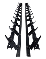 Ruchomy system aluminiowy – pionowy, żaluzjowy – para (lewy + prawy)