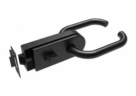 Zamek s klamka i wkładkę AISI304 PZ BLACK