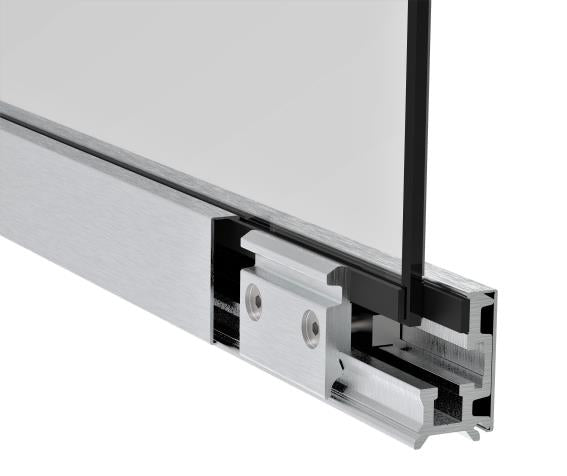 listwa zasciskowa do obudowy szklannej elox-inox