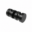 Madlo pre sklenené dvere AISI 304, K320, 32mm BLACK
