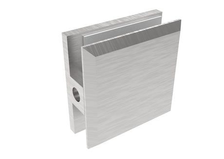 Uchwyt szkła, Zamak, 45x45x20/T 8-10 mm