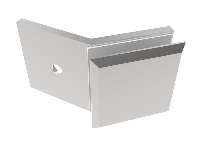 Uchwyt szkła, Zamak, 135°, T 8-10 mm